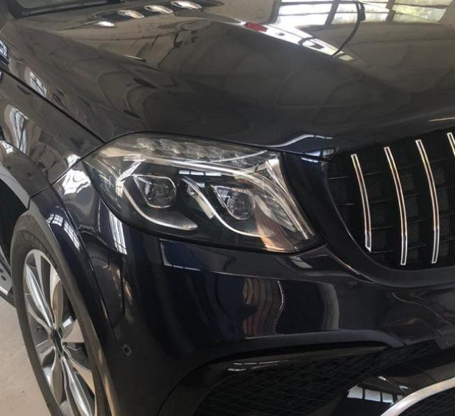 Купить Передние фары (для переоборудованных автомобилей с GL на GLS, комплект 2 шт.) для Mercedes GL/GLS сlass X166 2012-2019 гг