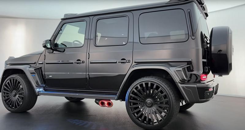 Купити Молдинги BRB Carbon (10 шт) для Mercedes G сlass W465 2025- рр