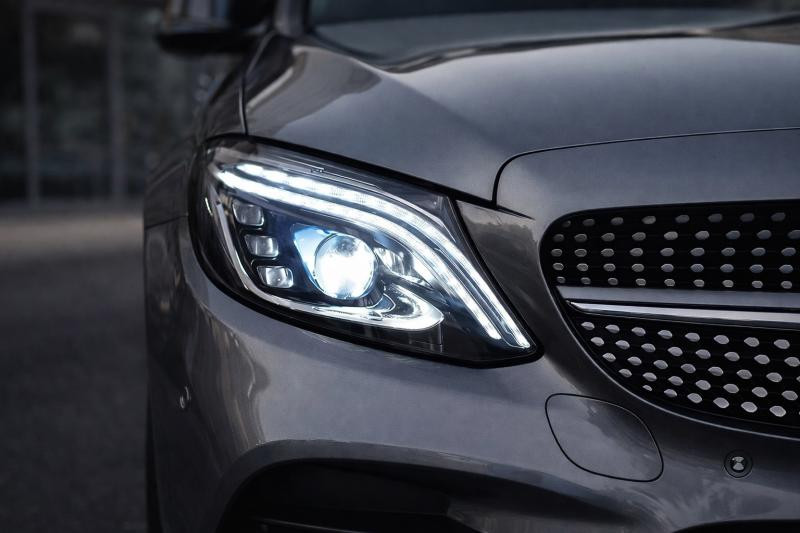 Купить Передние фары Maybach (2 шт) для Mercedes C-сlass W205 2014-2021 гг