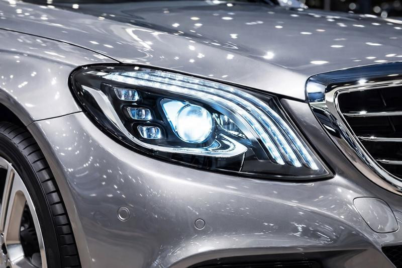 Купить Передние фары Maybach (2 шт) для Mercedes C-сlass W205 2014-2021 гг