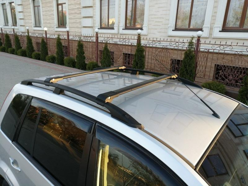 Купить Поперечины на стандартные рейлинги WingCarrier V1 (2 шт) до 140 см, Серые