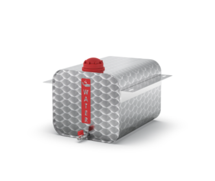 Купить Бак для води Daken автомобільний з дозатором (рукомийник) 25 літрів Daken Нерж Італія (8Z0530)