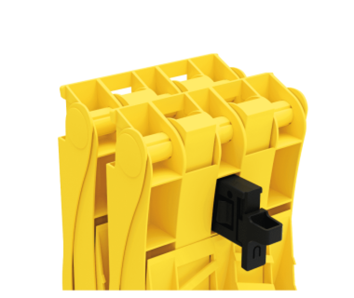 Купить Кронштейн подвійний упору противідкатного Е53 (під Origamy 53) Lokhen Пластик Італія (600700200)