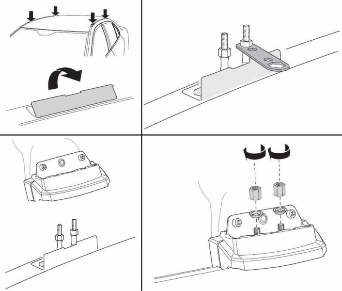 Buy Mounting kit Thule 3157 for Subaru Impreza (MKV) (hatchback) 2016-2023 / XV (MKII) 2017-2023 (Th 183157)