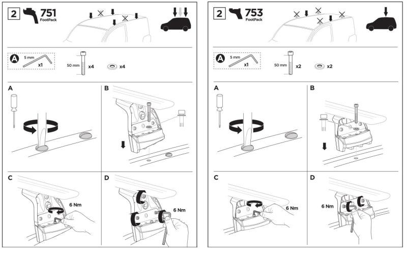 Купити Монтажный комплект Thule 3170 для Hyundai i30 (mkIII)(hatch/liftback) 2016→; Kia Ceed (mkIII)(hatch/wagon) 2018→ (TH 183170)