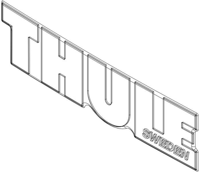 Купить Наклейка Thule серебристая 14712 (Touring, Dynamic, Excellence) (TH 1500014712)