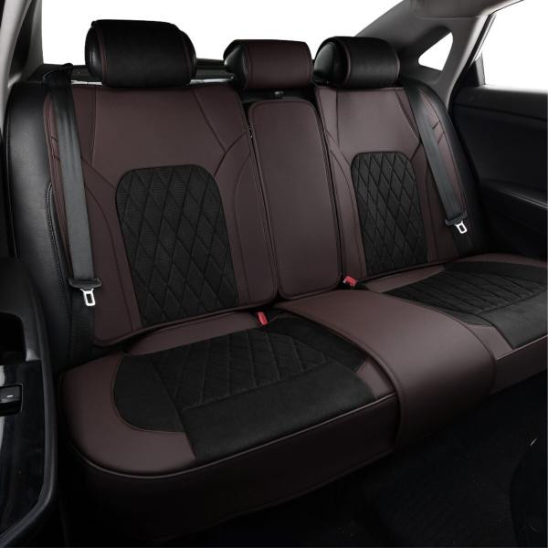 Купить Комплект, 3D чохли для сидінь Beltex Malibu, black-brown