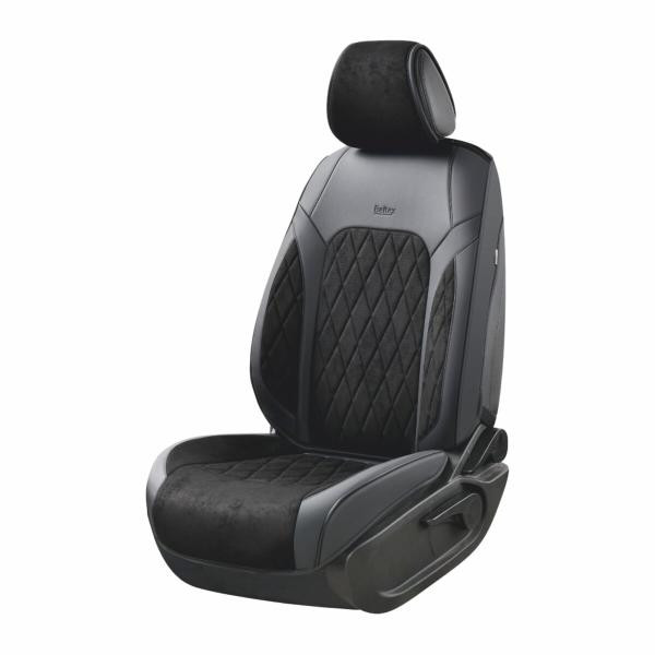 Купить Комплект, 3D чохли для передніх сидінь Beltex Malibu, black 2шт