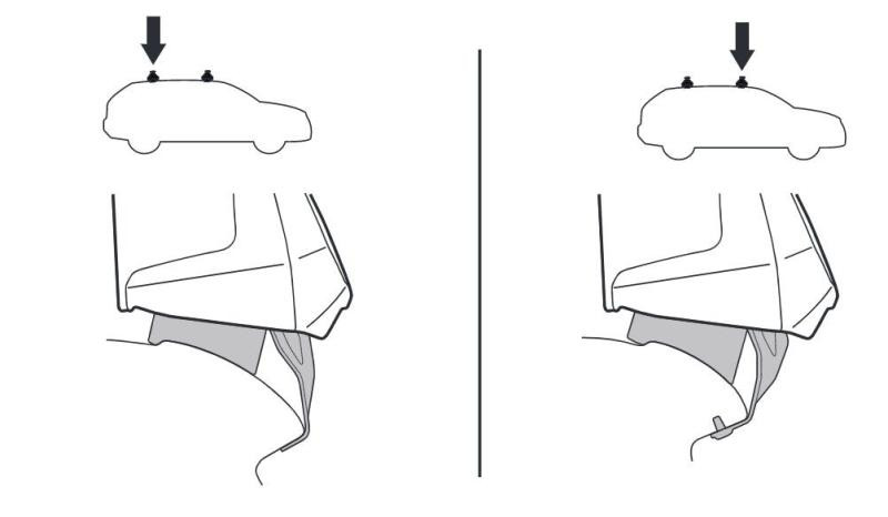 Купить Монтажный комплект Thule 5009 для Volkswagen Golf (mkV-mkVI)(хетчбек) 2003-2014 (TH 145009)