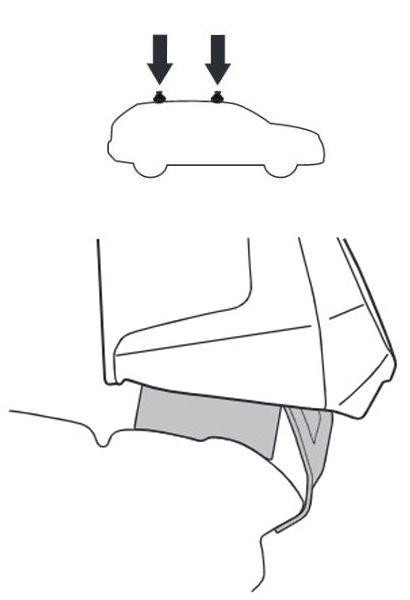 Купить Монтажный комплект Thule 5063 для Ford Ranger (double cab)(T6) 2011-2022; Mazda BT-50 (double cab)(mkII) 2011-2020 (TH 145063)