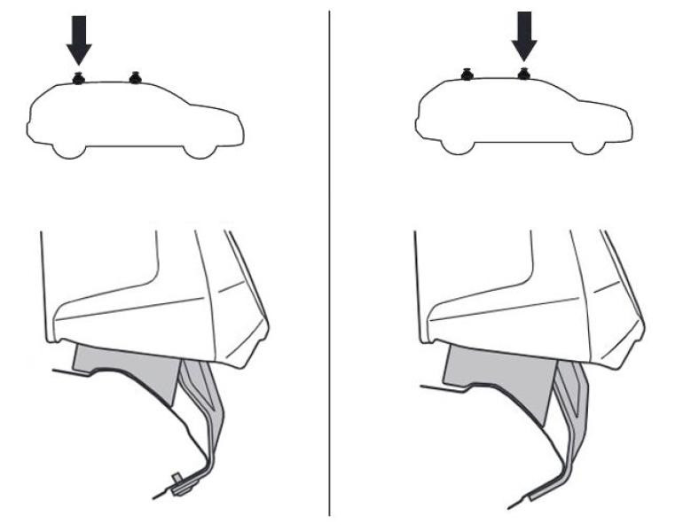 Buy Mounting kit Thule 5101 for Volkswagen Polo (MKVI) (Hatchback) 2017 → (Th 145101)