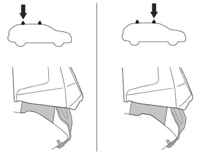 Купити Монтажный комплект Thule 5120 для Skoda Fabia (mkII)(hatch) 2007-2014 (TH 145120)