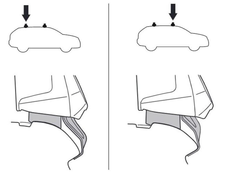 Buy Mounting kit Thule 5131 for Mitsubishi L200 (MKIV) (Double Cab) 2005-2014 (Th 145131)