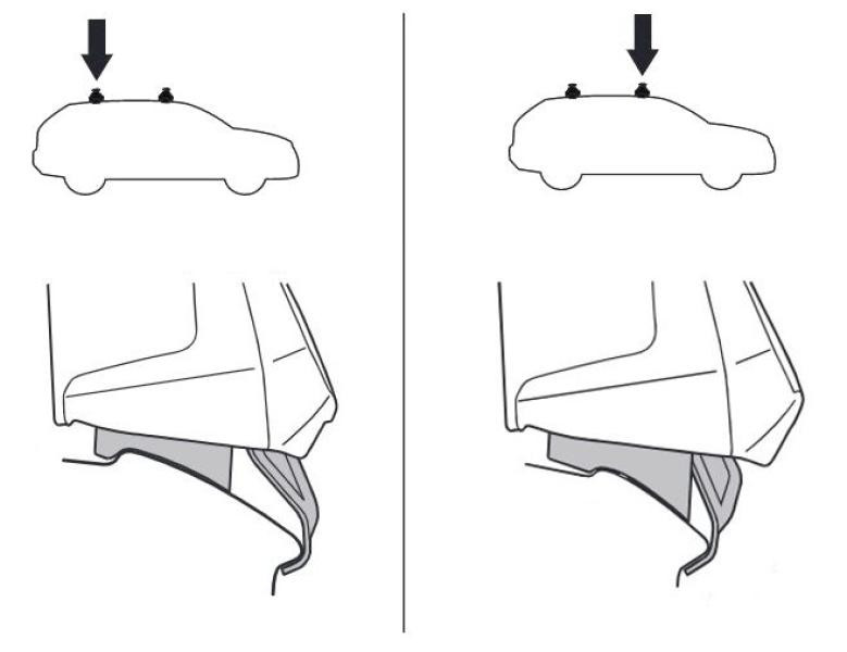 Купить Монтажный комплект Thule 5143 для Chevrolet Spark (mkIV) 2015-2022; Opel Karl (mkI) 2014-2019 (TH 145143)
