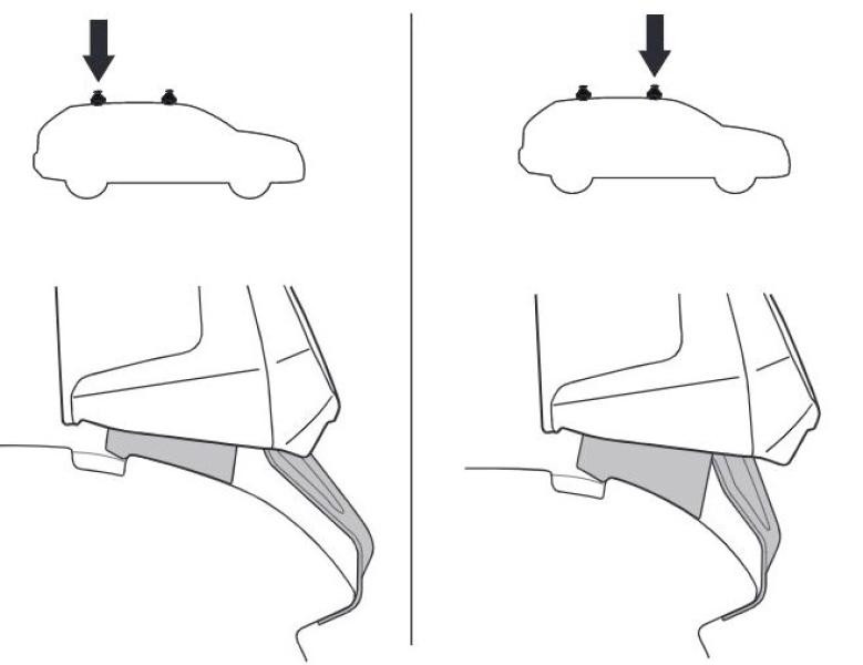 Купити Монтажный комплект Thule 5165 для BMW X2 (F39) 2017-2023 (TH 145165)