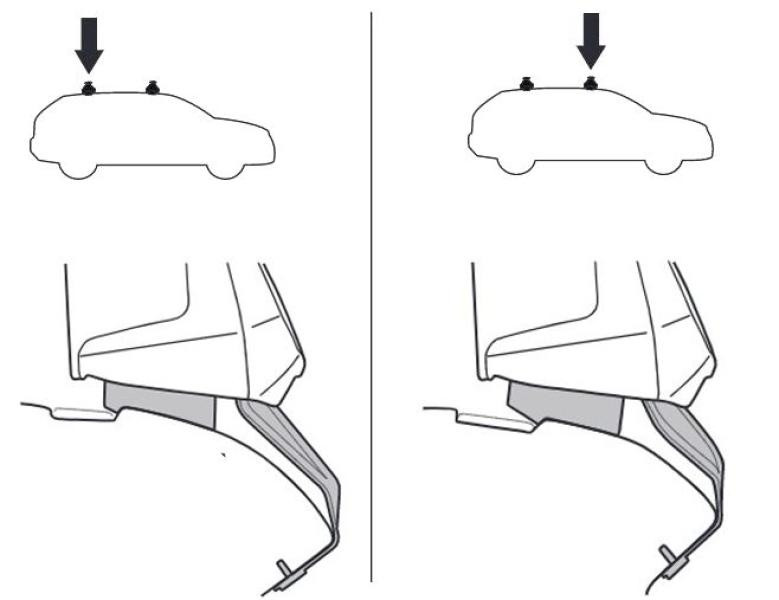 Купити Монтажный комплект Thule 5171 для Fiat 500L (mkI) 2012→ (TH 145171)