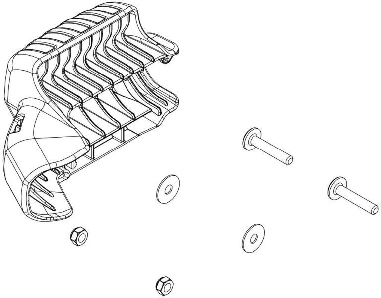 Купить Держатель верхний правый 52705 (BackSpace XT; Onto, Onto 2) (TH 1500052705)