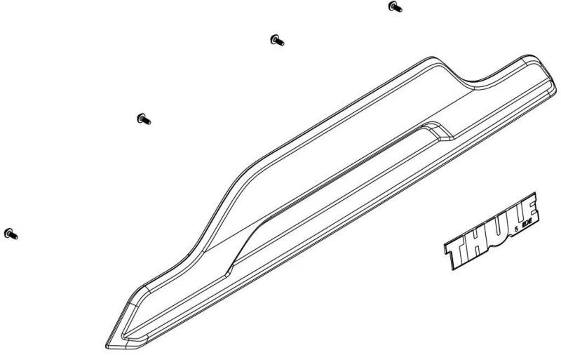 Купить Ручка крышки бокса правая 52824 (Motion XT) (TH 1500052824)