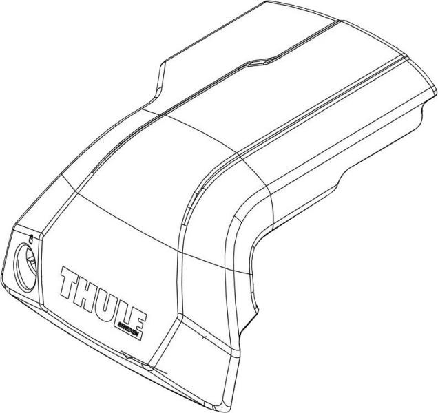 Купить Крышка опоры правая 54246 (Edge Flush) (TH 1500054246)