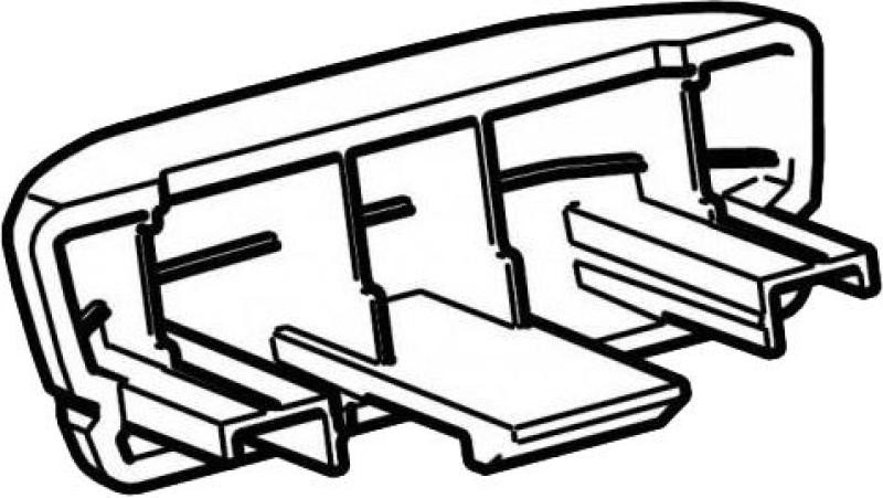 Купити Заглушка нижняя 52866 (SnowPack Extender) (TH 1500052866)