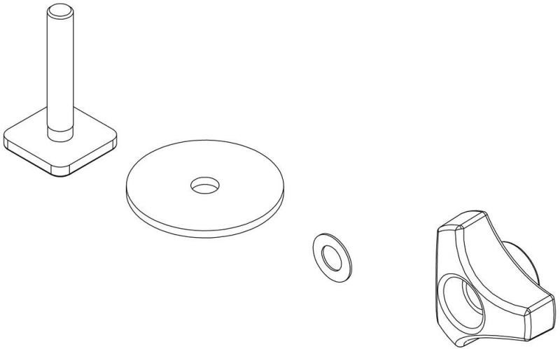 Купити Крепежный комплект с Т-болтами 54145 (K-Guard) (TH 1500054145)
