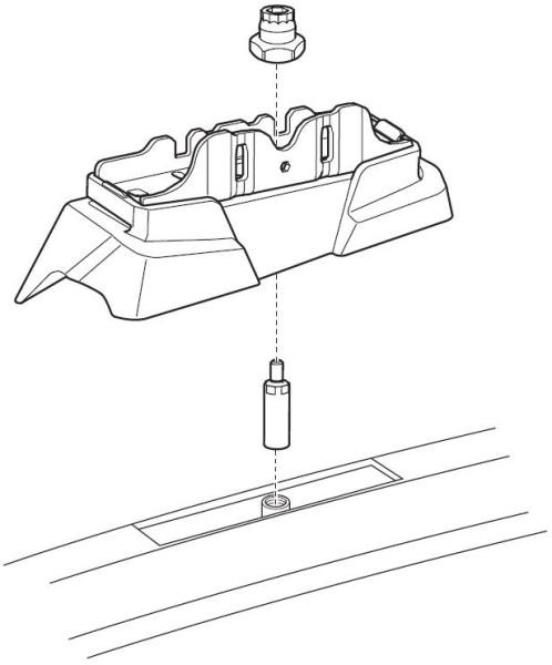 Купить Монтажный комплект Thule 7045 для Peugeot 5008 (mkI) 2009-2016 (TH 187045)