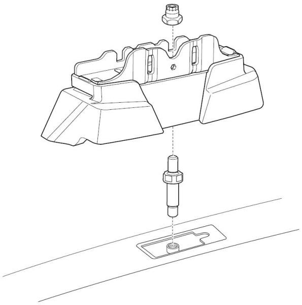 Buy Mounting kit Thule 7016 for Hyundai I20 (MKII) (5 Door) 2014-2020 (Th 187016)