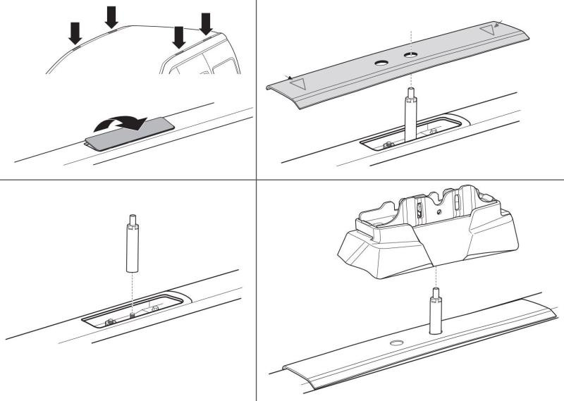 Купить Монтажный комплект Thule 7026 для Honda CR-V (mkIII) 2006-2012 (TH 187026)