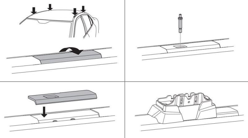 Купити Монтажный комплект Thule 7100 для Toyota Highlander (mkIV) 2019→ (TH 187100)