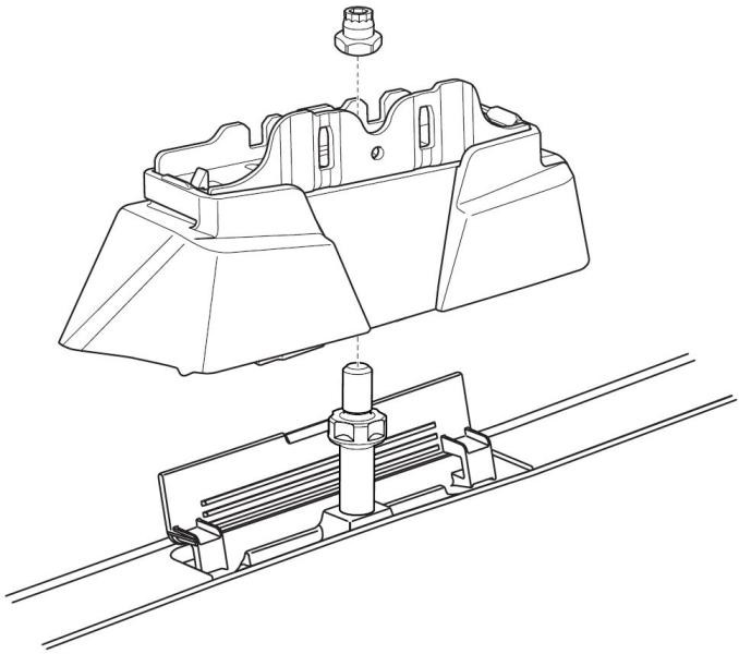 Buy Mounting kit Thule 7110 for the Mercedes-Benz C-Class (W204) (Sedan) (with Glass Roof) 2007-2014 (Th 187110)