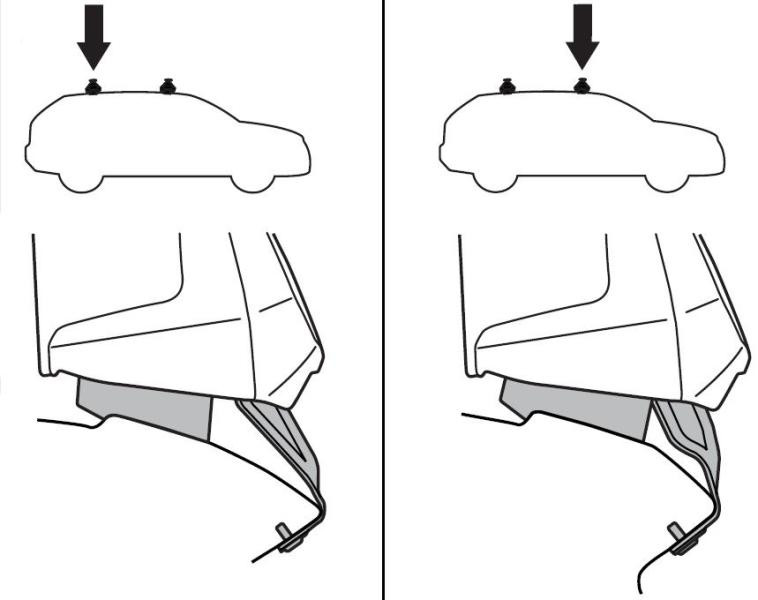 Купить Монтажный комплект Thule 5327 для Citroen C5X (mkIII)(hatch) 2021→ (TH 145327)