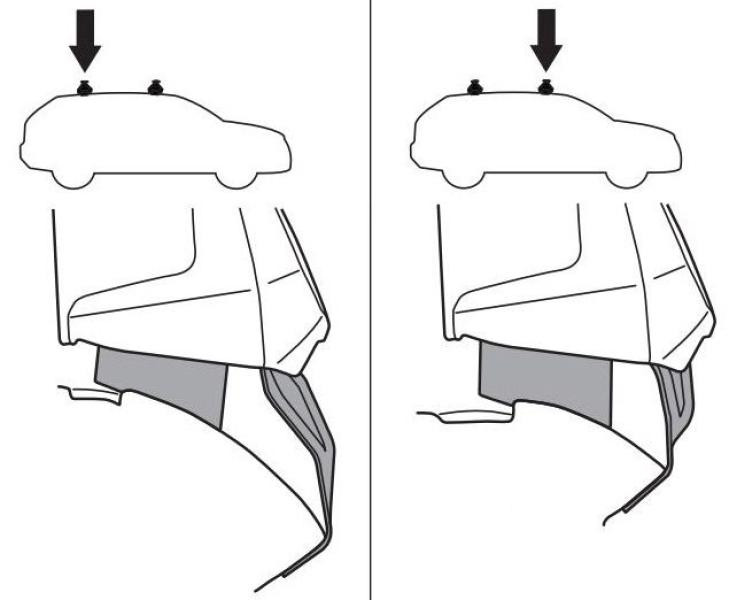 Купить Монтажный комплект Thule 5281 для Opel Astra (mkIV)(J)(hatch) 2009-2015 (TH 145281)