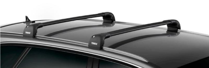Купить Багажник в штатные места Thule Wingbar Edge Black для Subaru Impreza (mkIII-mkIV)(хетчбэк) 2007-2016 (TH 9594B-3068)