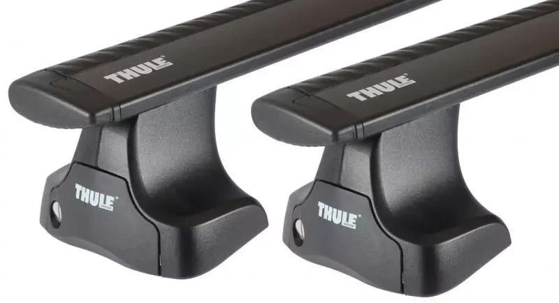 Buy The trunk on a smooth thule wingbar black for Renault Clio (MKII) 1998-2012 / Symbol (MKI-MKII) 1999-2013 (Th 960B-754-119)