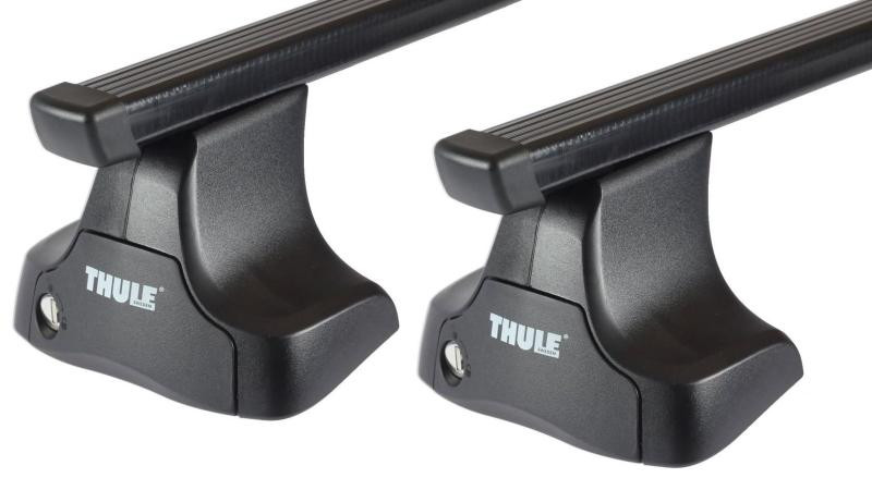 Купить Багажник на гладкую крышу Thule Squarebar для Toyota RAV4 (mkII) 2000-2005; Nissan Wingroad (Y11) 1999-2005 (TH 760-754-1164)
