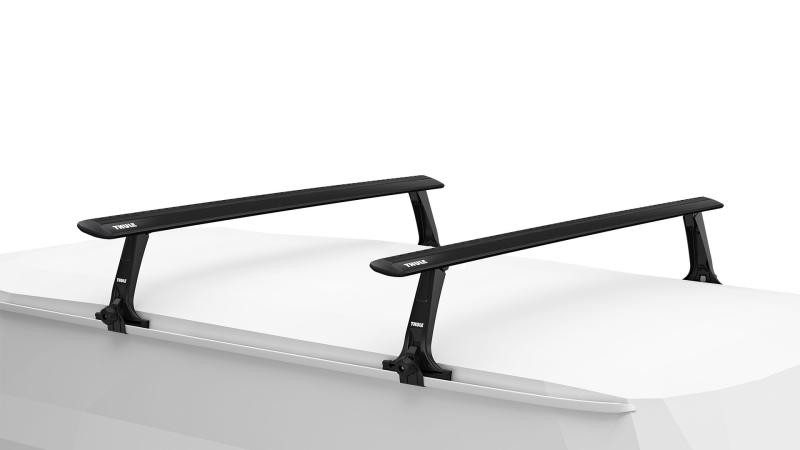 Купити Багажник на водостоки (28см) Thule Wingbar Evo Black для Land Rover Defender (mkI) 1983-2016 (TH 7115B-9531)