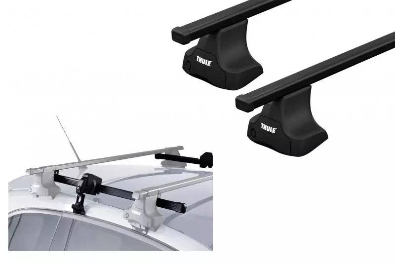 Купить Багажник на гладкую крышу Thule Squarebar Evo Rapid для Nissan Almera (mkI)(N15)(3-дв.) 1995-2000 (TH 7122-754-774-1030)