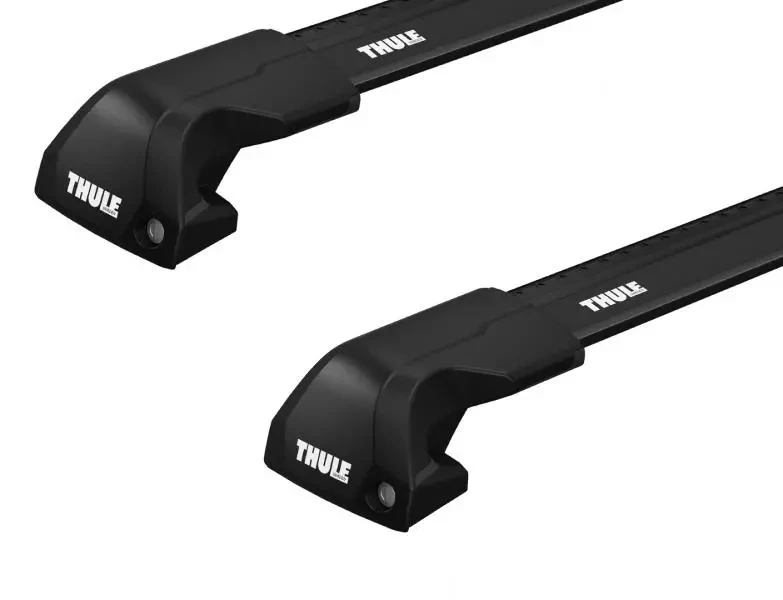 Купити Багажник на интегрированные рейлинги Thule Edge Wingbar Black для Ford Focus (mkIV)(универсал) 2018→ (TH 7213B-7213B-7206-6052)