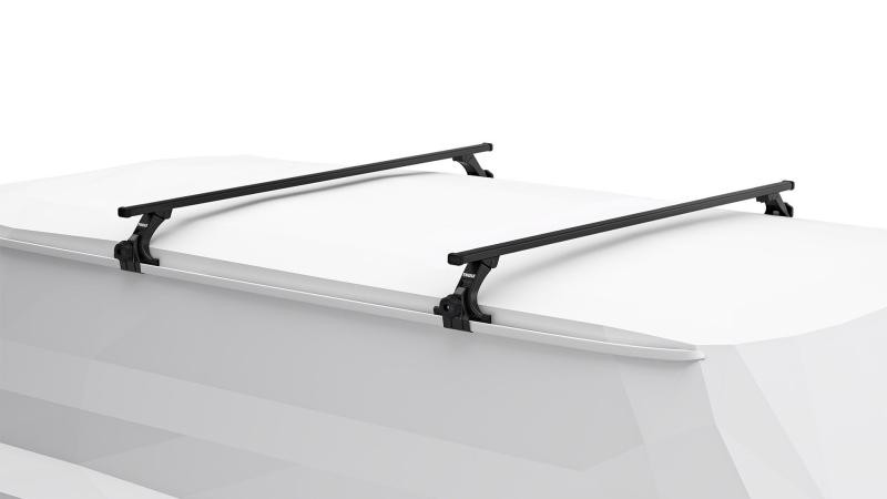 Купити Багажник на водостоки (15см) Thule Squarebar Evo для Lada 2108; 2109; 21099; 2115 (mkI) 1984-2014 (TH 7121-9512)