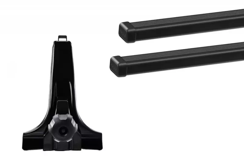 Купити Багажник на водостоки (20см) Thule Squarebar Evo (1.35 м) (TH 7124-9522)
