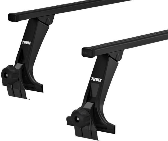 Купити Багажник на водостоки (20см) Thule Squarebar Evo (1.35 м) (TH 7124-9522)