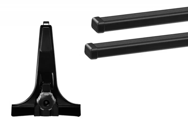 Купити Багажник на водостоки (28см) Thule Squarebar Evo для Land Rover Defender (mkI) 1983-2015 (TH 7125-9531)