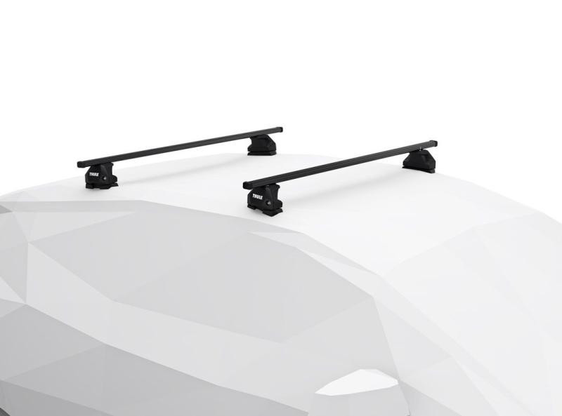 Buy The lugger in the staffing Mesta Thule Squarebar Evo for Black for Hyundai I40 (MKI) (Universal) 2011-2019 (Th 7123-7107-7028)