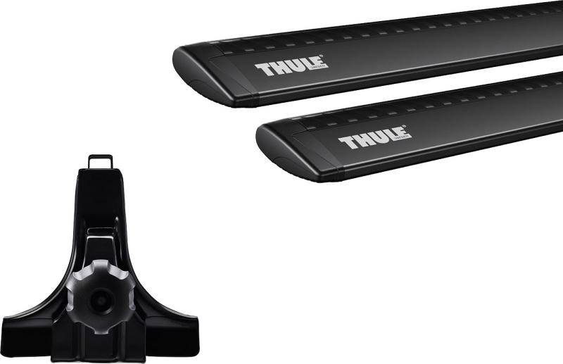 Buy Trunk on drains (15cm) Thule Wingbar Black for Lada 2108; 2109; 21099; 2115 (MKI) 1984-2014 (Th 960B-9512)