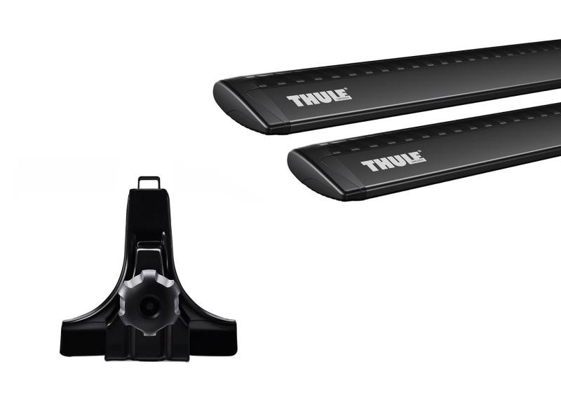 Buy Trunk on drains (15cm) Thule Wingbar Black for Lada 2108; 2109; 21099; 2115 (MKI) 1984-2014 (Th 960B-9512)