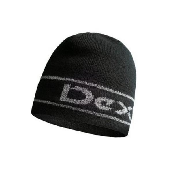 Купити Шапка водонепроникна Dexshell Beanie Reflective Logo чорна з лого S/M 56-58 см