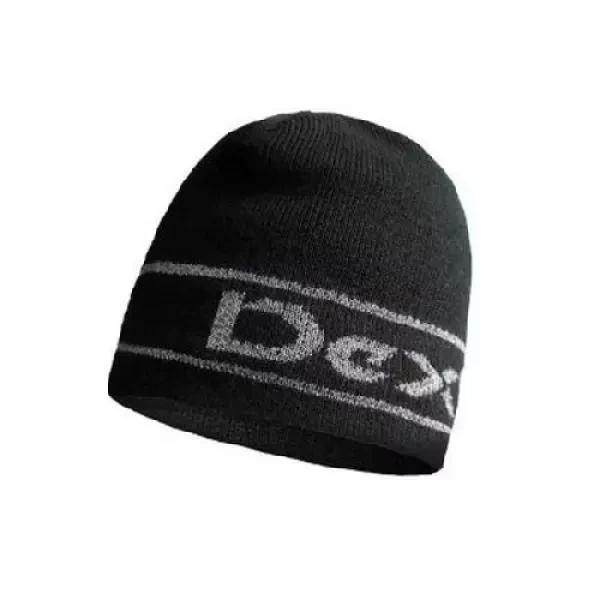 Купити Шапка водонепроникна Dexshell Beanie Reflective Logo чорна з лого S/M 56-58 см