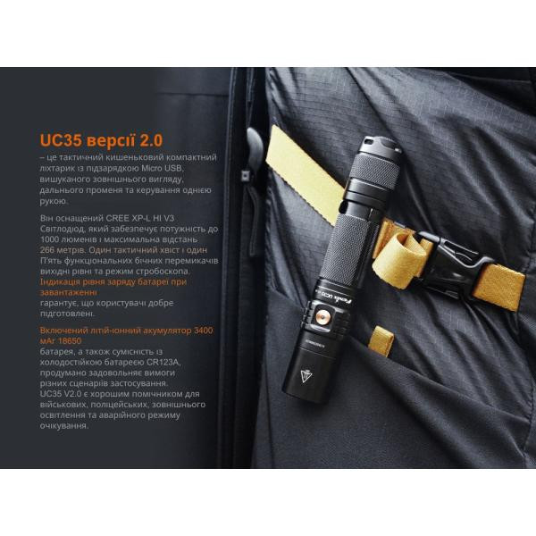 Buy Fenix ​​UC35 V20 Cree XP-L Hi V3