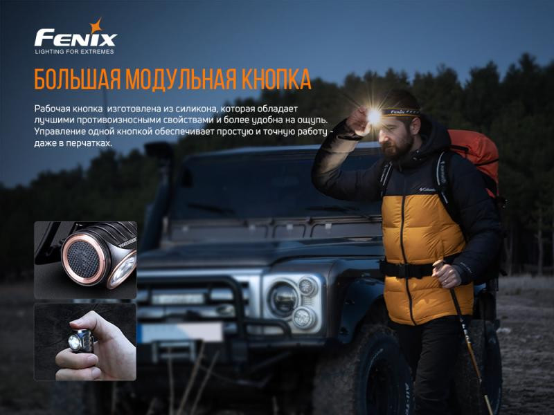Купити Ліхтар налобний Fenix HM50R V2.0