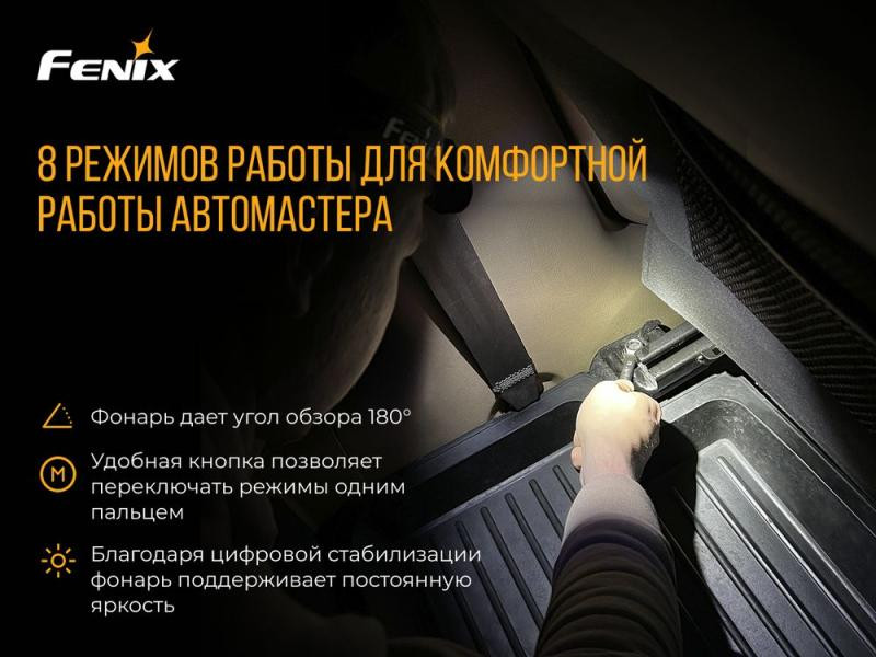 Купить Ліхтар налобний Fenix HM70R